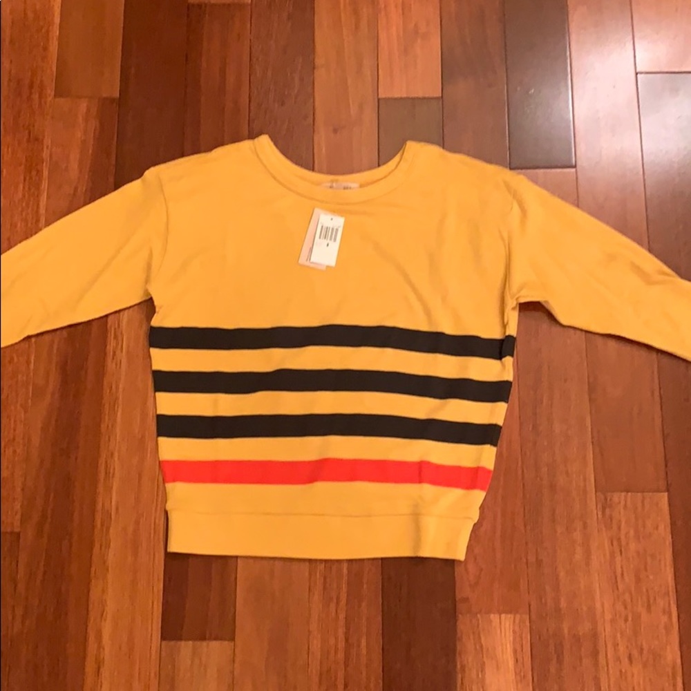Cropped Philosophy crew neck sweater size M